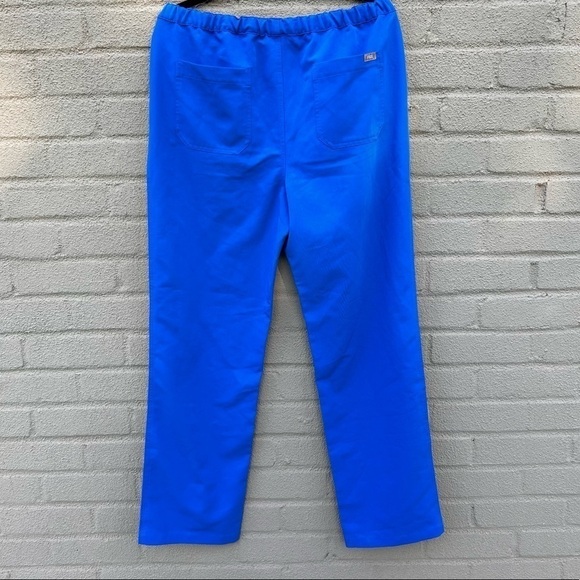 Figs | Pisco Scrub Pants | Royal Blue | Size Large - Picture 6 of 6